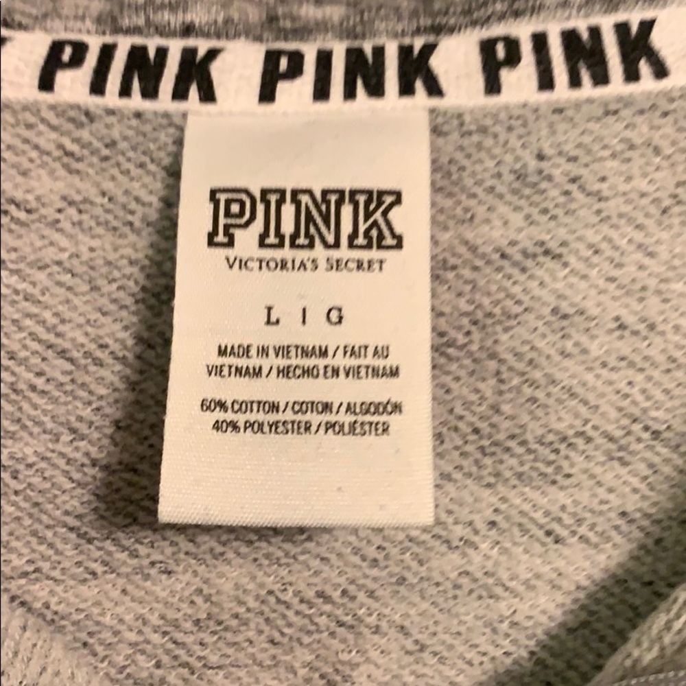 PINK Quarter Zip - Picture 2 of 3